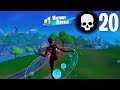 High Elimination Solo vs Squads Win Gameplay Full Game Season 8 (Fortnite PC Controller)