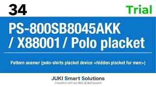 JUKI PS-800SB8045AKK / X88001Pattern Seamer