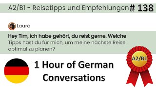 138 Deutsch lernen mit Dialogen | Deutsch lernen durch Hören | A2-B1 | learngerman deutschlernen