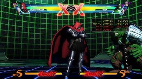 UMVC3 Doctor Doom Plasma Beam relaunch combo