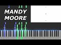 Mandy Moore Hov1 Piano Tutorial 