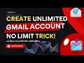 Create Unlimited Gmail Accounts on PC | 2025 Full Guide Without Phone Number | No Limit Trick!
