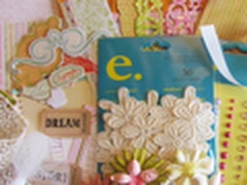 Mini Album Kit Club (March 2011) scrapbooking tarjetas