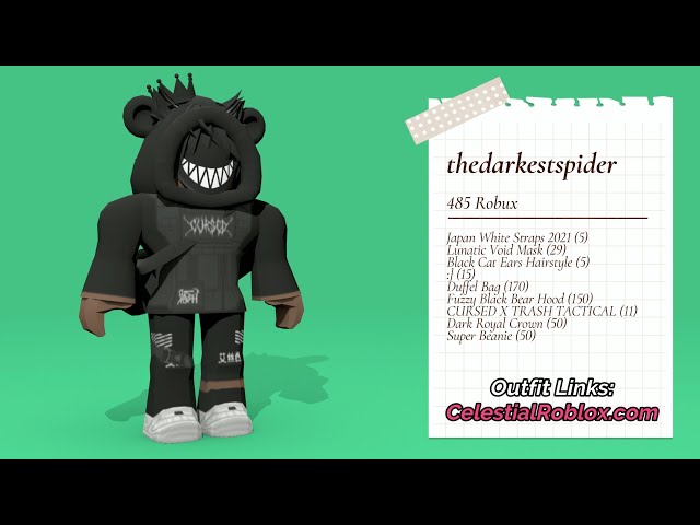 25 Dark Roblox Outfits!! 2022 [Ep.-2] 