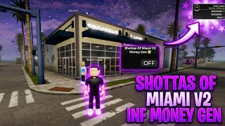 Shottas Of Miami V2 Script ❗️ Infinite Money Generator Script