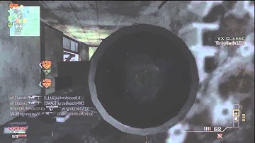 BEAST MW3 SNIPER STREAK WITH TRIPLE