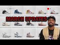 Jordan Brand Sneaker Release Update March 2022 | Air Jordan Sneaker Monthly Releases