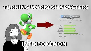 Turning Mario characters into Pokémon