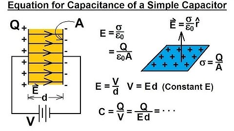 Physics 39   Capacitors (9 of 37) The Physical Capacitor