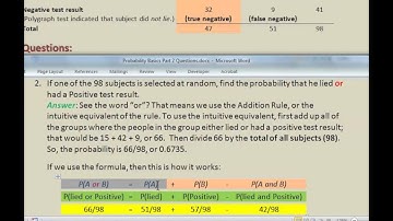 Basic Probability (Part 2)