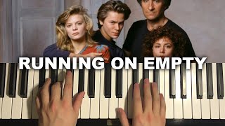 Running On Empty 1988 - Theme Song (Piano Tutorial Lesson)