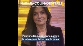 Nathalie Colin-Oesterlé : pour une loi contre les violences faites aux femmes