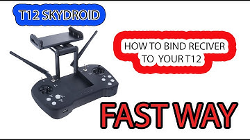 SKYDROID T12 HOW TO BIND RECIVER ** EASY WAY ** U MUST SEE