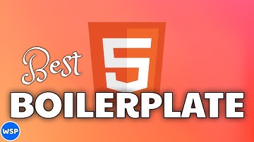 Best HTML5 Boilerplate for Web Developers is Here