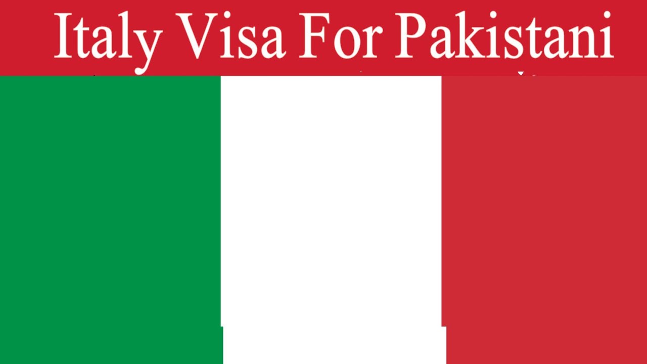 italy visit visa checklist pakistan