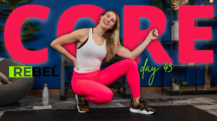 CORE CIRCUIT | REBEL Day 43 | 15 min at home abs workout NO EQUIPMENT