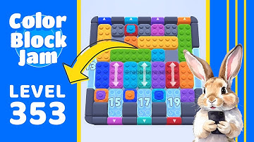Color Block Jam Level 353 Solution Walkthrough