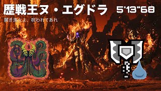 【MHWilds/PS5】歴戦王ヌ・エグドラ チャージアックスソロ(捕獲)5'13"68/Arch Tempered Nu Udra chargeblade solo【闇い漁火よ、呪われてあれ】