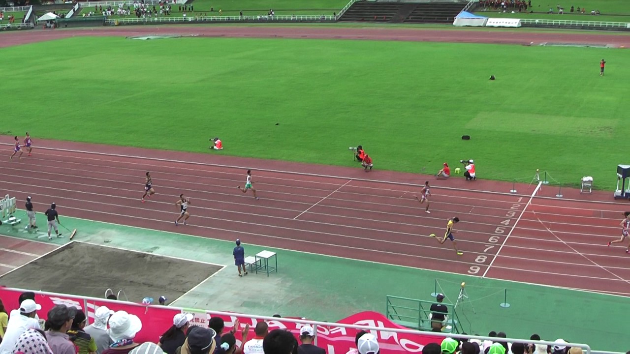 H29 関東中学校陸上競技大会 男子4種競技 400m1組 Youtube