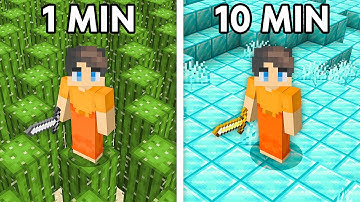 Minecraft, But The World Changes Every Minute!