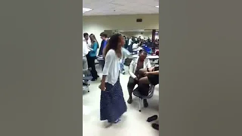 Dancing and singing