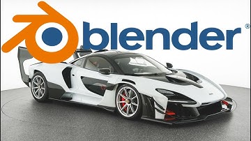 How to Model a Car in Blender Mclaren Senna GTR Modelling series Part 4