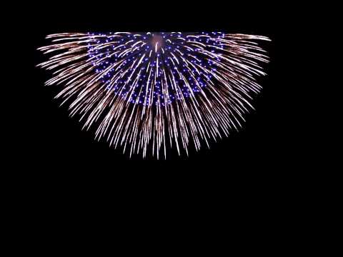 2010 山梨 神明の花火　二尺玉