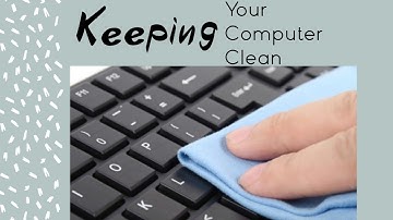 Keeping Your Computer Clean #computerbasics#shortvideo