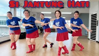 Si Jantung Hati - Line Dance (Kenny Teh (MY), Adeline Chang (MY) & Tan Chew Heng (MY) - June 2022)