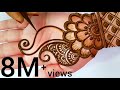         easy arabic mehndi design for beginners step by step 2021