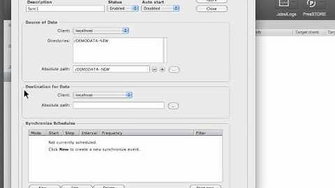 How to setup a Sync with P4