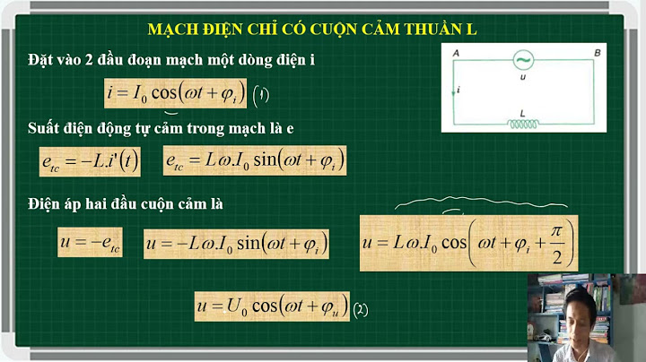 Điện trở nối tiếp với cuộn cảm gọi là gì năm 2024