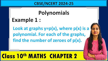 Polynomials example 1 | Class 10 Maths chapter 2
