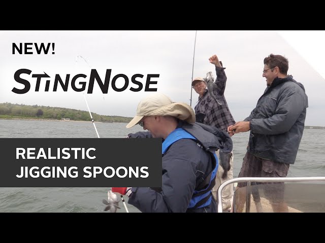 New! Stingnose Jigging Spoons (And Jigging Spoon Tips) 