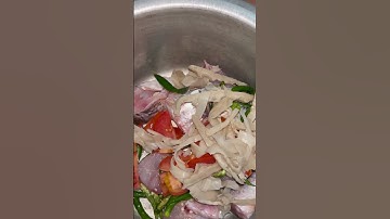 Fish cooked with bambooshoot in Naga style #nagacuisine#fishcurry