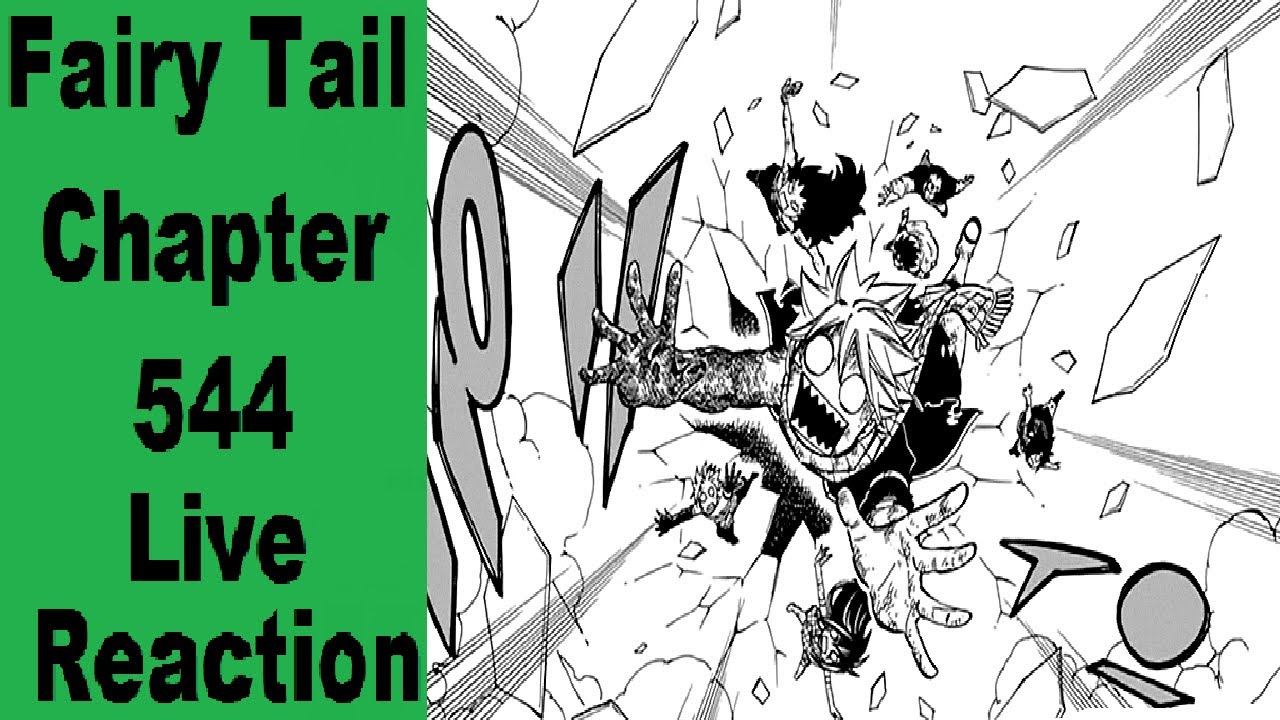Fairy Tail Chapter 544 Live Reaction | Dragon King Down - YouTube