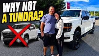We Bought a 2024 Ford F-150....Here's why we DIDNT buy a Toyota Tundra!!