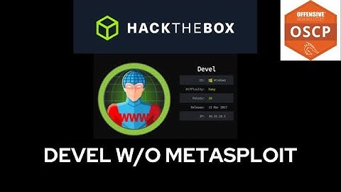 Devel Hackthebox without Metasploit | OSCP Preparation