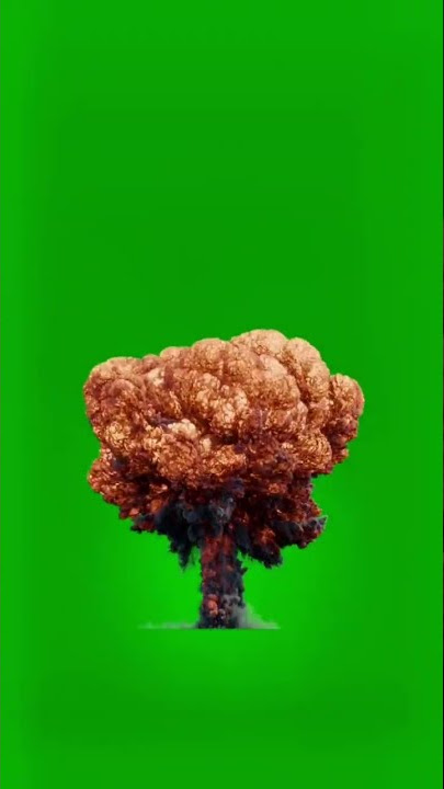explosion green screen material