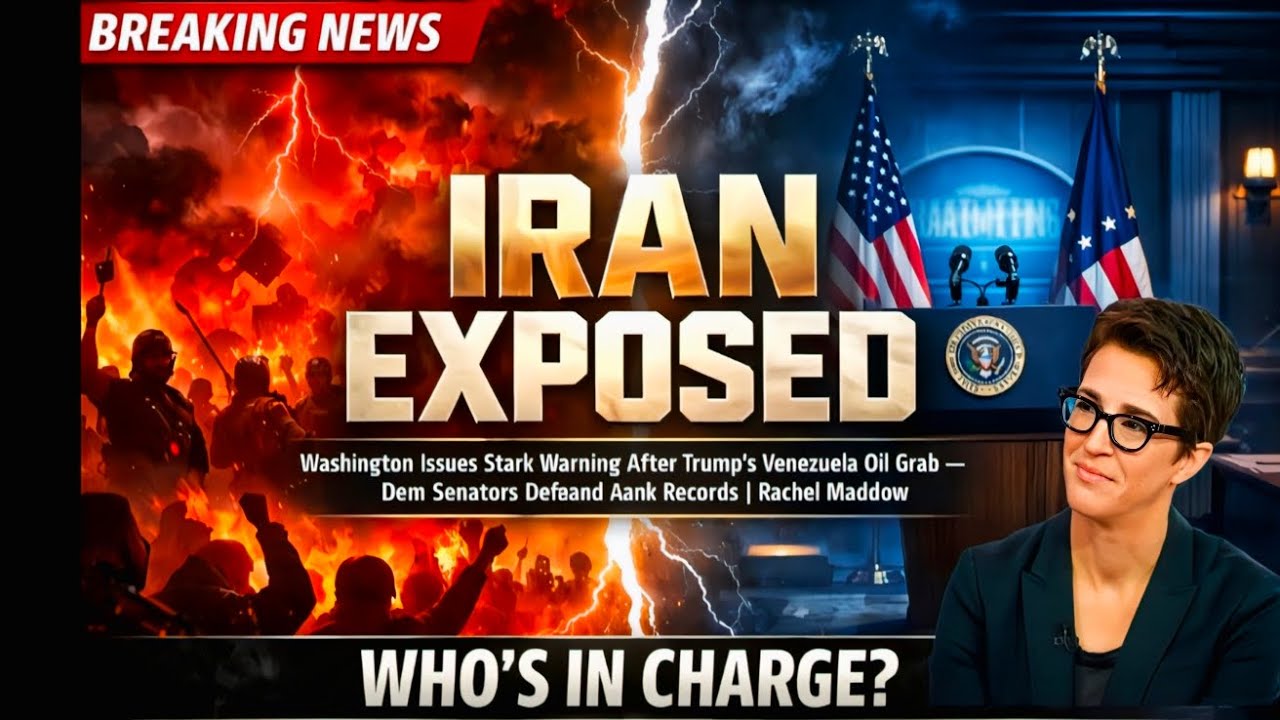 Washington Issues Warning After Trump’s Venezuela Oil Grab | Senators Demand  Records| Rachel Maddow