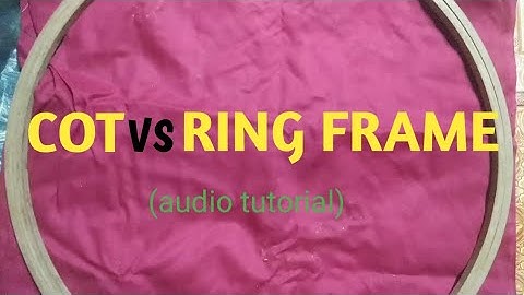 Aari Cot vs Ring Frame | Comparison Between Aari Cot And Ring Frame | Aari Class | Ehsan Workwala