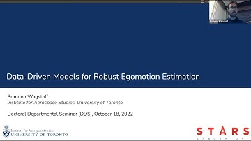 Data-Driven Models for Robust Egomotion Estimation (Wagstaff DDS, 2022)