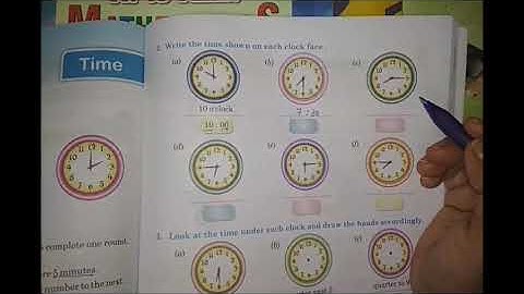 Class-3, Subject-Mathematics, Video-45, Chapter-10, Time, Part-II, by Mrs Sanghamitra