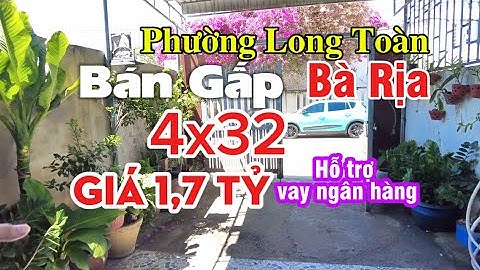 Chính chủ bán gấp căn nhà mặt tiền Đặng Nguyên Cẩn - Tp Bà Rịa