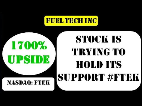 ftek stock  New Update  Fuel Tech Inc Stock is trying to hold its support #ftek - ftek stock