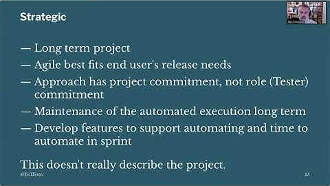 Automating Tactically and Strategically with Alan Richardson