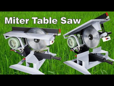 Video: Diy Table For A Miter Saw (16 Photos): How To Make A Roller Stand-table According To The Drawings? Features Of Homemade Models