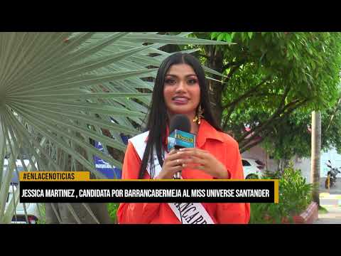 Jessica Martinez, candidata por Barrancabermeja al Miss Universe Santander