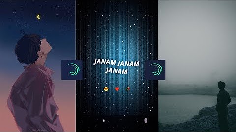 JANAM JANAM 😓🥀 New SAD XML Preset 📄 TREND video editing Xml file #alightmotion | @Anamul Edit