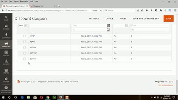 Magento Tutorial Part 9:  How to setup Coupon Codes Shopping Cart Price Rules